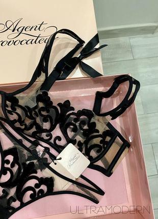 Комплект белья мирового бренда agent provocateur оригинал 34в/22 фото