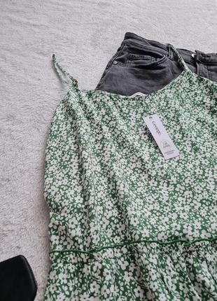 Нова легка блуза, майка, топ в квіти george.3 фото