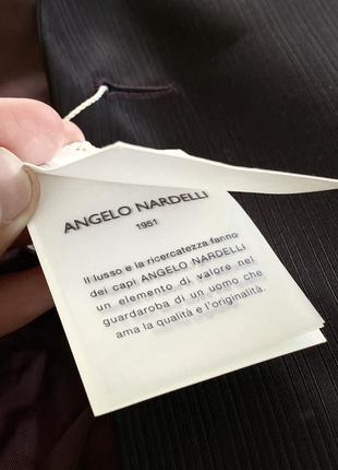 Вовняний піджак angelo nardelli (m) італійський блейзер вечірній костюм9 фото