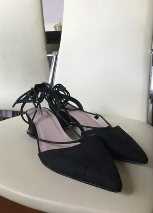 Замшеві сандалі, босоніжки, лодочки asos