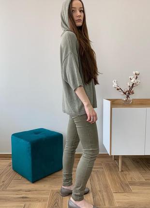 Кофта zara з капюшоном5 фото