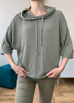 Кофта zara з капюшоном2 фото