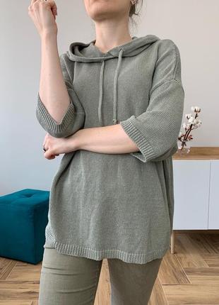 Кофта zara з капюшоном4 фото