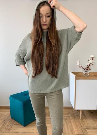 Кофта zara з капюшоном6 фото