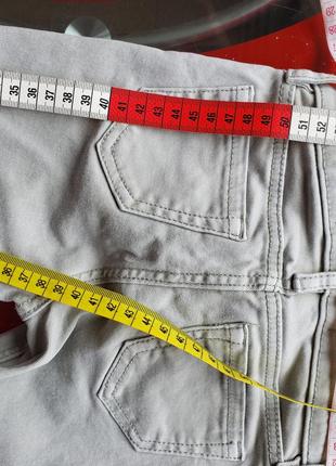 H&m l.o.g.g. детские прямые джинсы 2-3 г 92-98 см серо-оливковые  мальчику8 фото