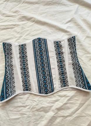 Підгрудний корсет в українському стилі, корсети вишиванки під сорочку, корсет з...