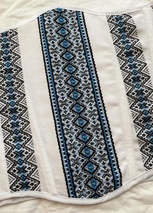 Підгрудний корсет в українському стилі, корсети вишиванки під сорочку, корсет з...