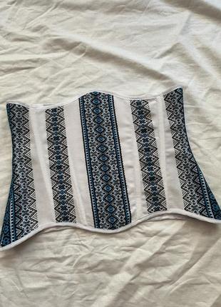 Підгрудний корсет в українському стилі, корсети вишиванки під сорочку, корсет з...