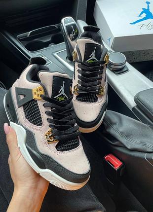 Nike air jordan retro 4 pink black
жіночі кросівки найк джордан чорно рожеві весна літо осінь женские стильные черно розовые кроссовки
