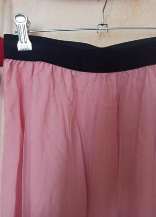 Нарядная юбка из вискозы и фатина2 фото