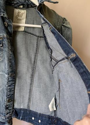 Джинсоваяк уртка пиджак укороченный7 фото