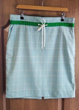 Спідниця в клітку essentiel antwerp юбка на куліске