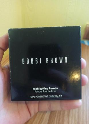 Bobbi brown highlighting powder poudre touche eclat