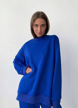 Спортивний костюм оверсайз на флісі