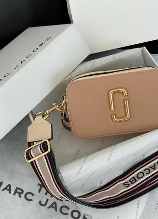 Сумка marc jacobs the snapshot caramel (02051)