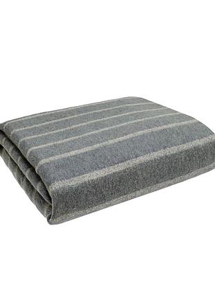 Ковдра ткане "клітинка" шерсть 140х205см ковдра бавовна