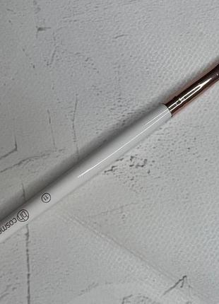 Кисть для підводки/брів bh cosmetics 11 angled liner/brow brush з набору rosé romance 12 piece b1 фото