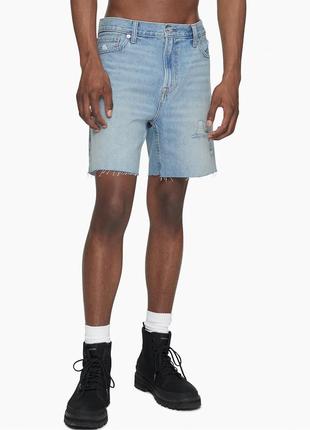Новые джинсовые шорты calvin klein (ck denim shorts) с америки 30(s)