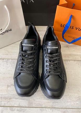 Сникеры dolce gabbana super king black