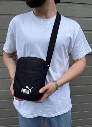 Чоловіча барсетка пума з тканини брендовий фірмова сумка через плече puma3 фото