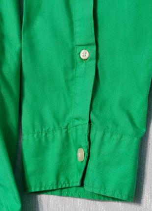 Зелена стильна сорочка фірми hm, р.s-m3 фото