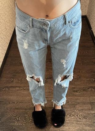 Рвані джинси authentic denim2 фото