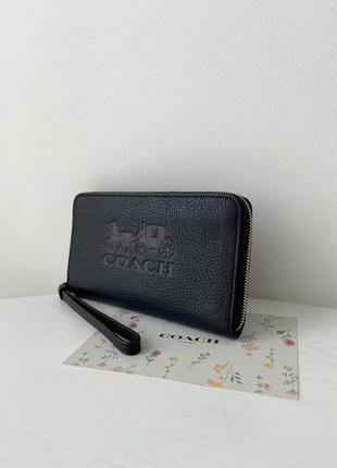 Coach женский брендовый кожаный кошелек коуч кожа подарок жене девушке4 фото