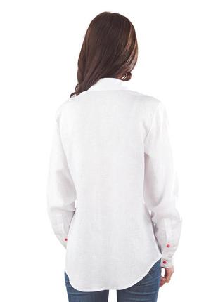 Блуза жіноча льон3 фото