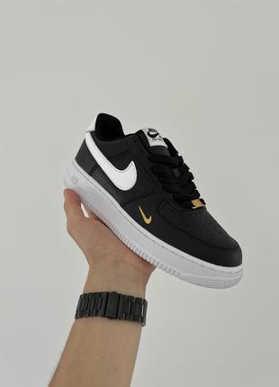 Жіночі кеді nike air force 🖤🖤🖤6 фото