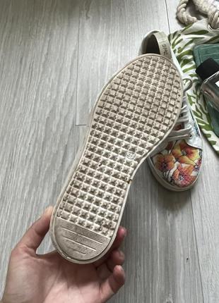 Кожаные итальянские кроссовки zara6 фото