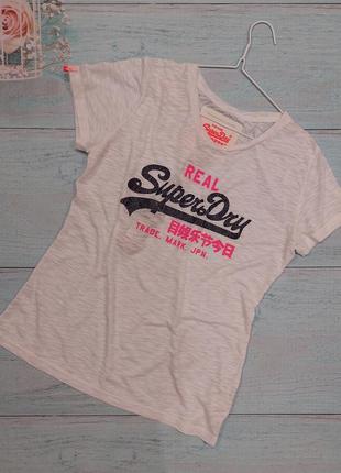 Футболка женская superdry р. l/40/12 (xl/42/14)