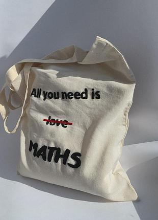 Шопер, екосумка з ручною вишивкою 🌿