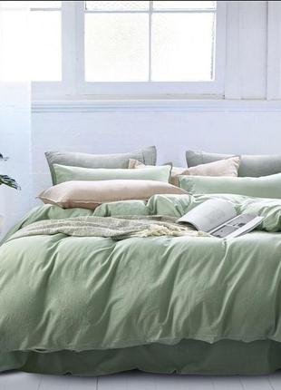 Комплекты постельного белья washed cotton тм bella villa (вареный хлопок)