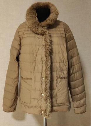 Легкий , супертонкий пуховик