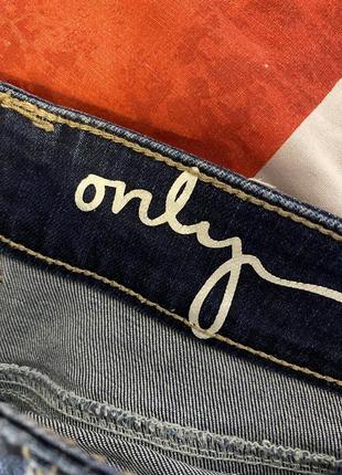 Трендовая джинсовая юбка only, размер s6 фото