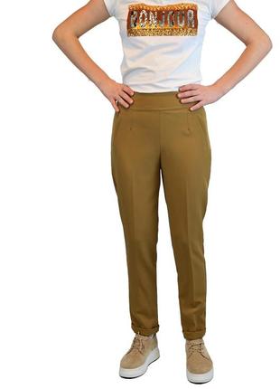 Молодіжні жіночі брюки. розмір: 44/46, 46/48. стильні, повсякденні брюки для жінок. 8 (121) be