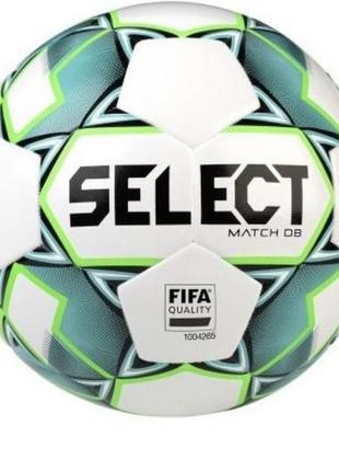 Мяч футбольный select campo pro белый/зеленый уни 5 (386000-015-5)