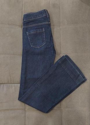 Джинсові штани джинси zara denim collection 1080 кльош плаццо прямі