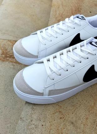 Кроссовки nike blazer low white 3.02 фото