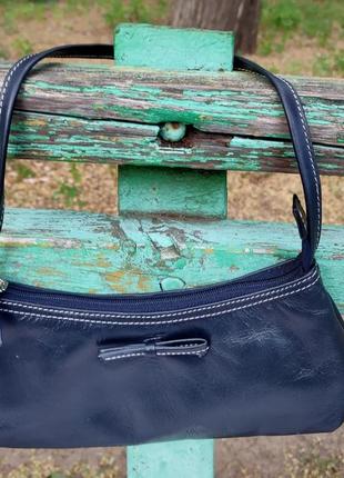 Oriano сумка-клатч з натуральної шкіри.1 фото