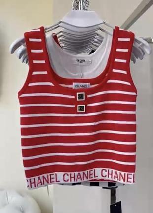 Майка топ chanel