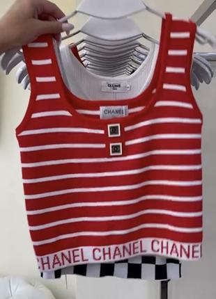 Майка топ chanel2 фото