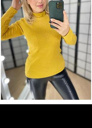 Водолазка в рубчик 6