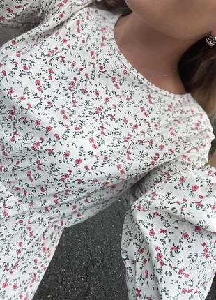 💜плаття в цветочный принт💜42-44,46-48,50-52