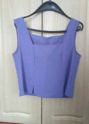 Бузковий топ-майка