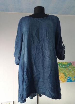 Оригінальна катонова блуза туніка