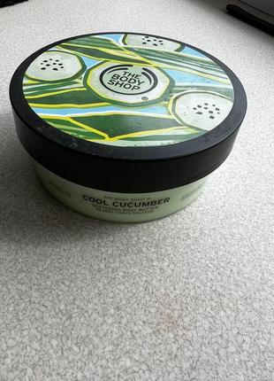 The body shop cool cucumber масло для тіла 200мл1 фото