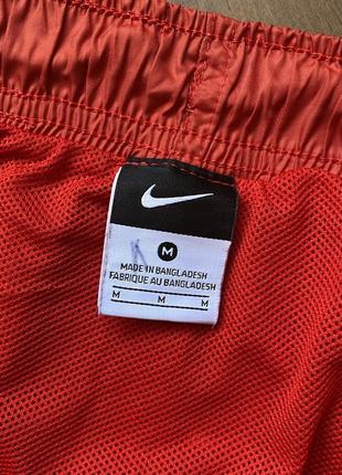 Шорти nike оригінал помаранчеві розмір m6 фото