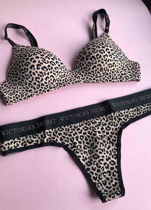 Victoria´s victorias secret виктория сикрет бюст бра бюстгальтер bra стринги комплект