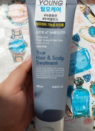 Бальзам кондиціонер для жирної шкіри голови daeng gi meo ri look at hair loss true hair & scalp treatment 250 ml